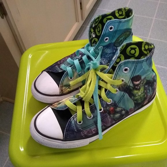 Converse Green Lantern high-tops - Picture 1 of 5